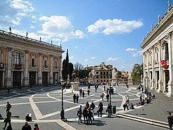 Museos Capitolinos en la Plaza del Campidoglio