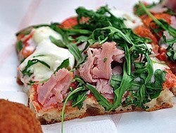 Pizza en Roma
