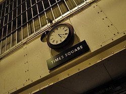Alcatraz, Times Square