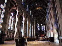 Grace Cathedral, interior