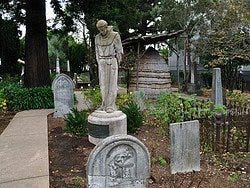 Mision Dolores, cementerio