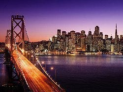 San Francisco al anochecer