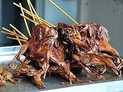 Brochetas de pollo