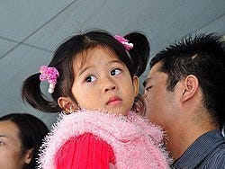 Familia en un día festivo