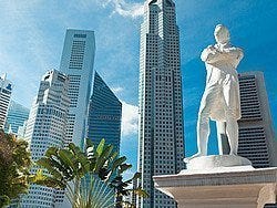 Estatua de Sir Raffles