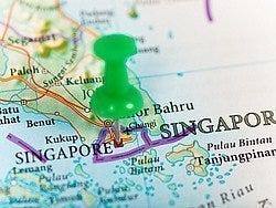 Mapa de Singapur, como llegar