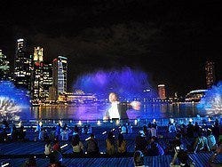 Marina Bay Sands, espectaculo