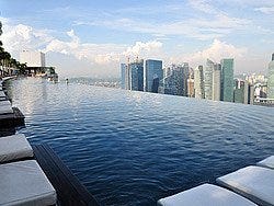 Marina Bay Sands, piscina