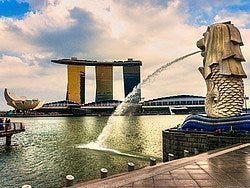 Singapur y su símbolo, Merlion