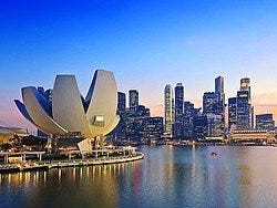 Skyline Singapur