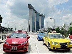 Taxis de Singapur