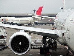Aeropuerto de Narita, aviones Japan Airlines