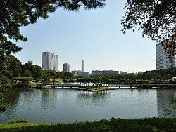 Jardin Hama Rikyu y su entorno