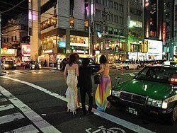 Roppongi, japones borracho