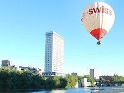 Sobrevolando Valladolid en globo