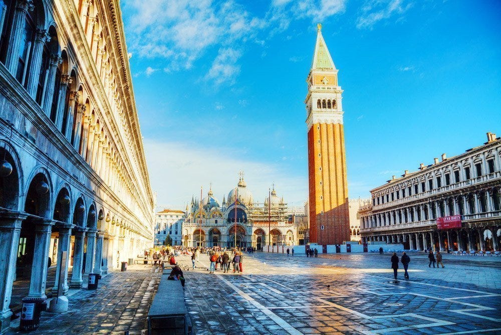 piazza an marco map