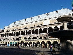 Piazza delle Erbe in Padua