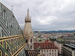 Stephansdom, vistas desde la torre norte