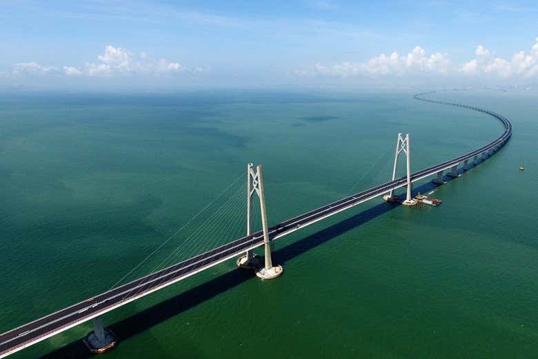 Resultado de imagem para Ponte de Hong Kong   – Zhuhai – Macau