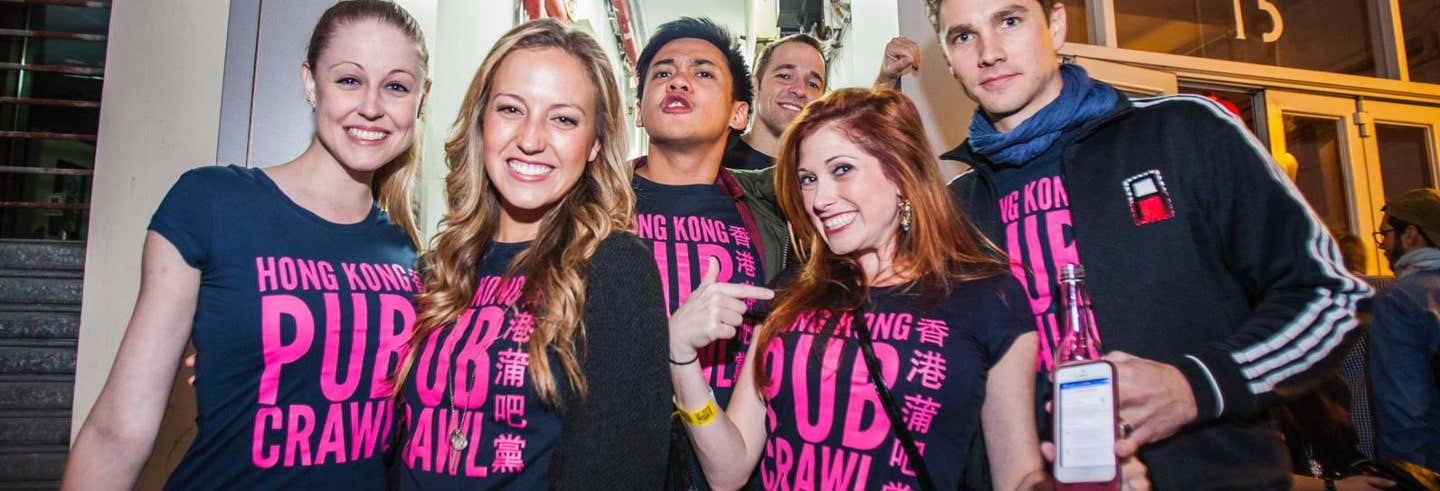 Pub Crawl, visite festive dans Hong Kong !