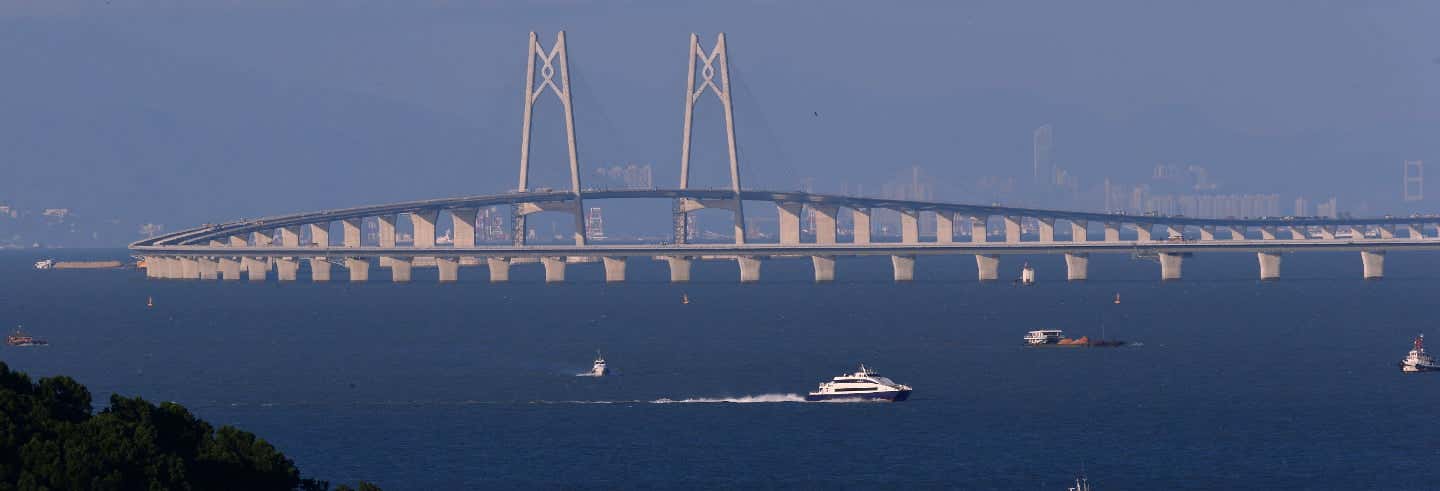 Pont Hong Kong-Zhuhai-Macao + Visite de Macao