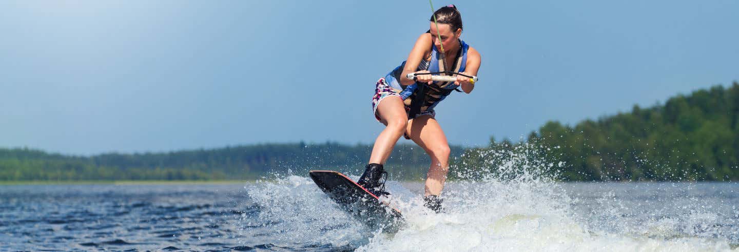 Wakeboard em Hong Kong