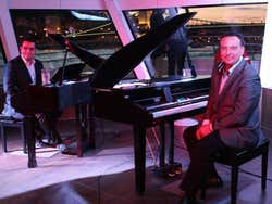 Pianistes à bord de la croisière avec dîner de luxe