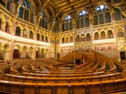 Antigua Cámara Alta del Parlamento húngaro