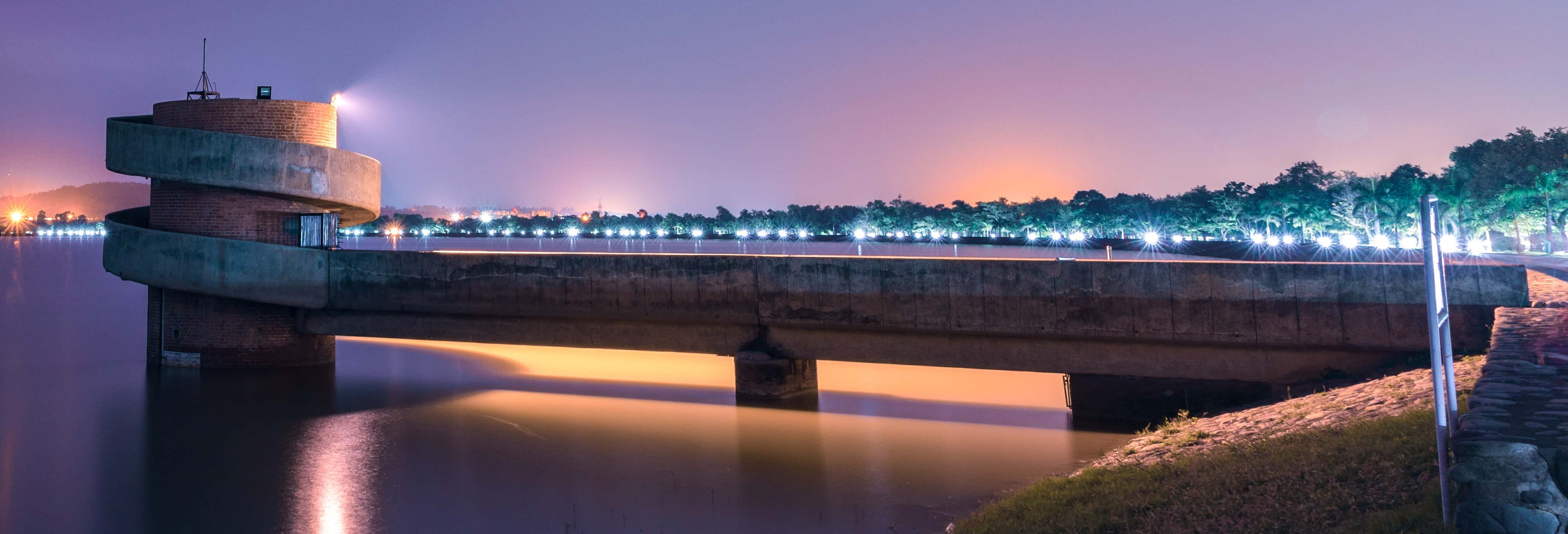 Tour nocturno por Chandigarh