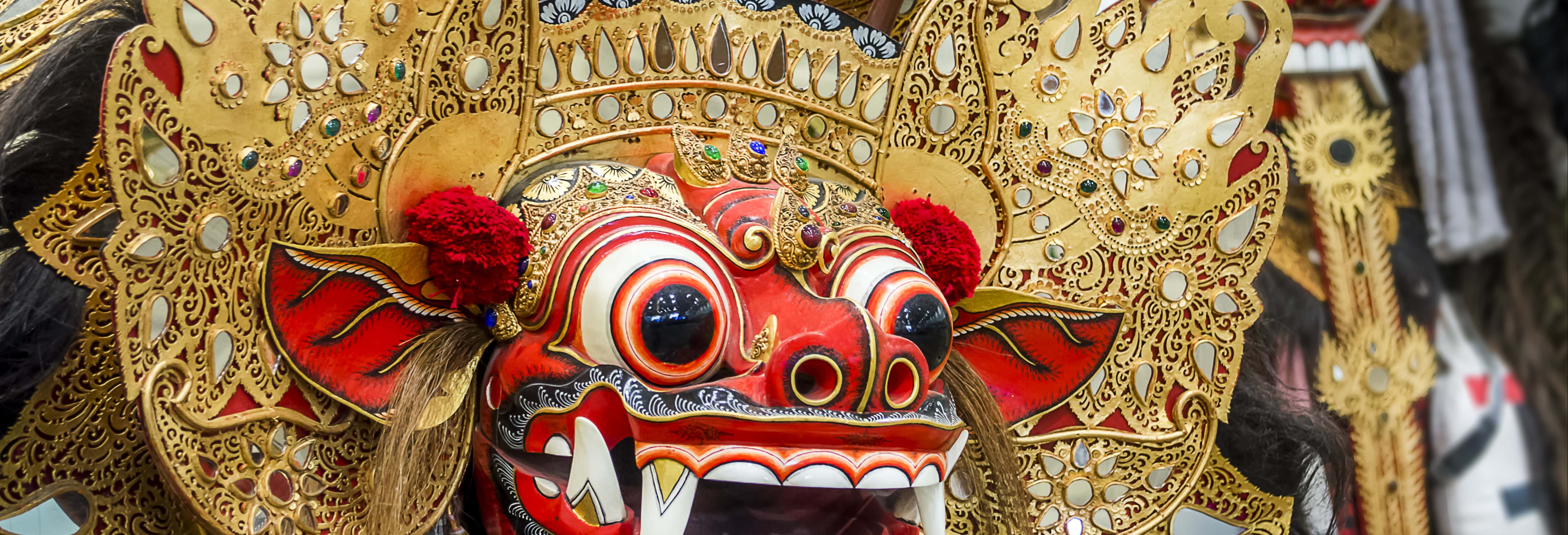 Spettacolo di danza Barong a Batubulan