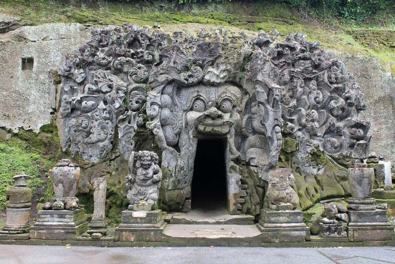 Visite d Ubud Goa  Gajah  et du centre de  Bali 