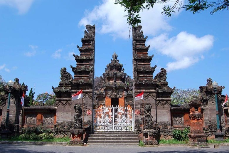 Visite guid e dans Denpasar la capitale  de Bali 