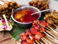 Comida típica de Bali, Satay