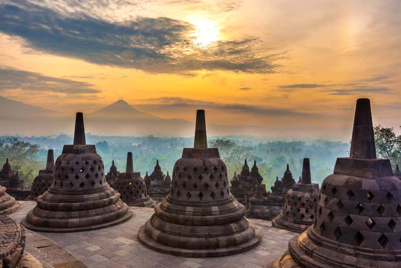 Excursion Borobudur et au plateau de Dieng depuis Yogyakarta 