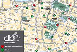 Estaciones de Dublinbikes