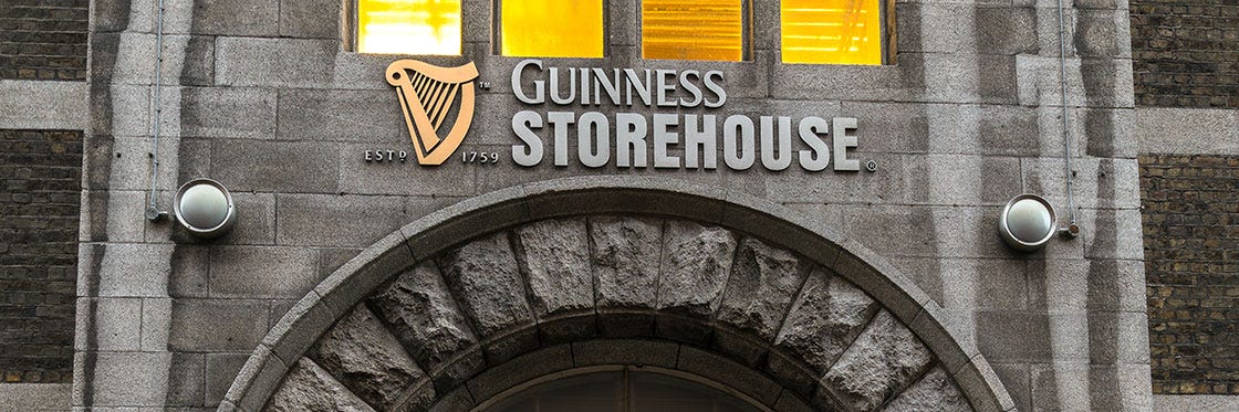 Guinness Storehouse - La fábrica de cerveza más famosa de Dublín