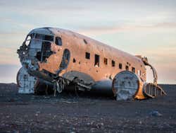 Avión estrellado de Solheimasandur