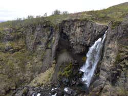 Cascata em Skaftafell