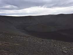 Cratera em Hverfjall