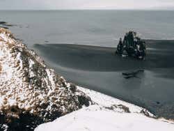 Hvítserkur no inverno