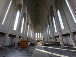 Interior da Hallgrimskirkja