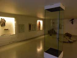 Sala de exposições do museu