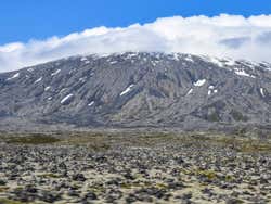 Snaefellsjökull no verão