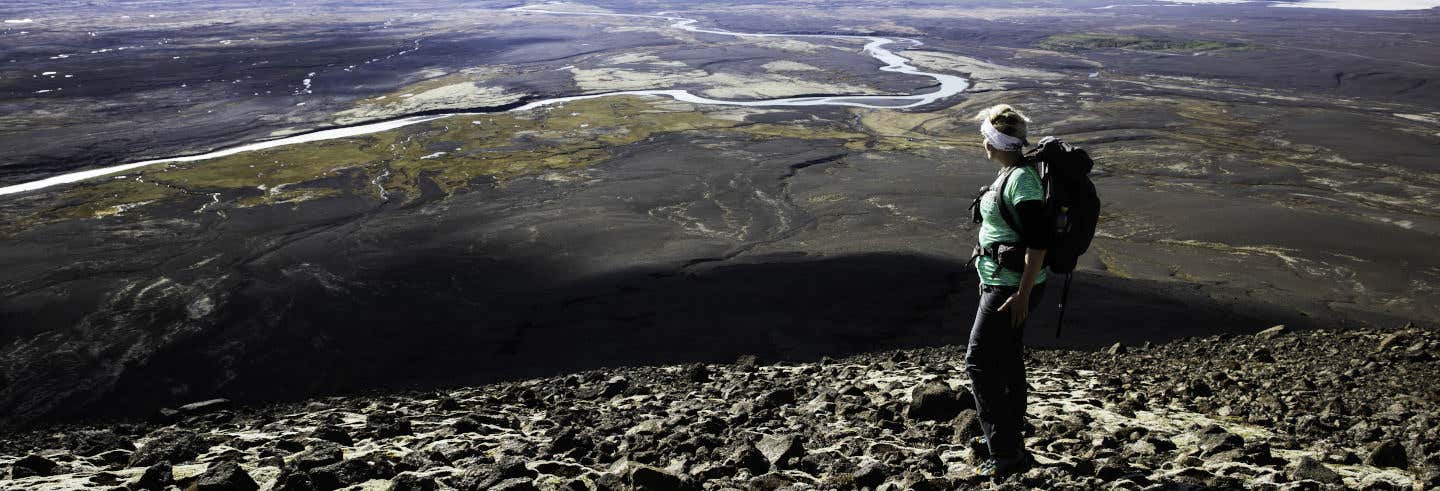 Trekking por el monte Högnhöfði