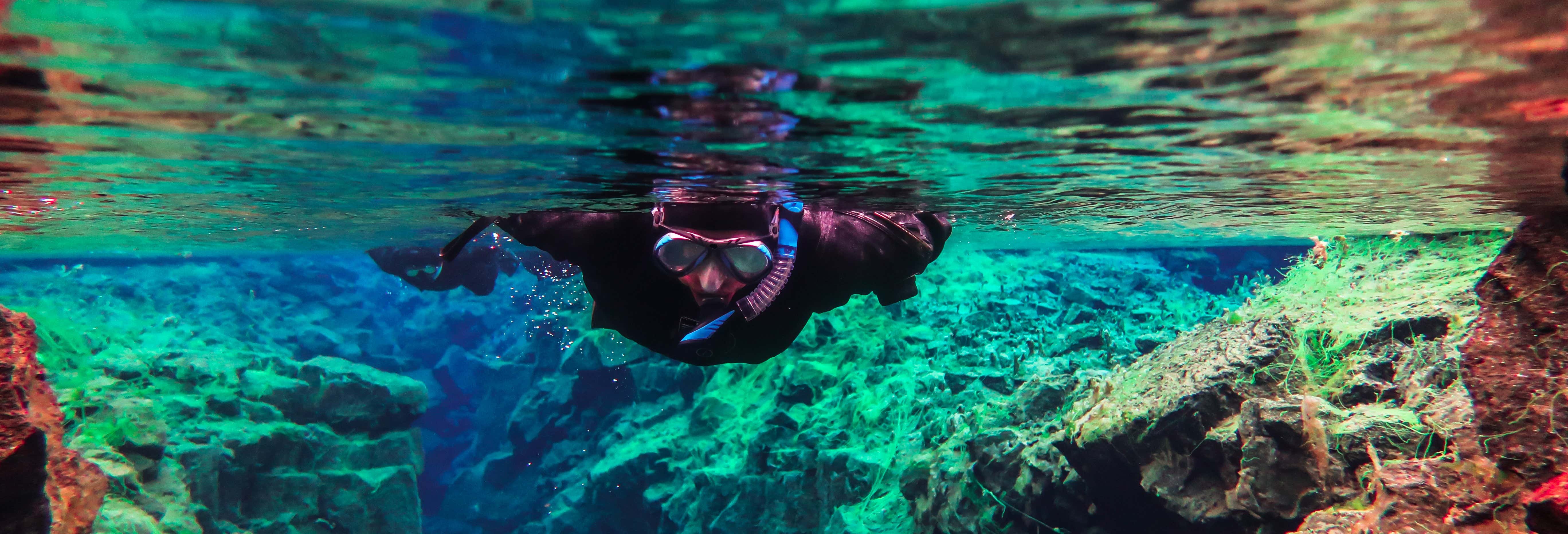 Snorkel por la fisura de Silfra
