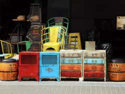 Muebles del Mercado de las Pulgas