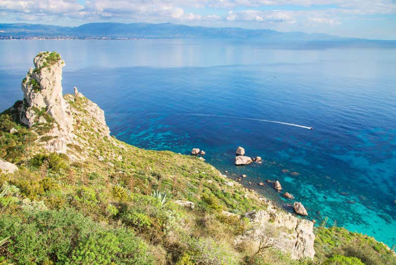 Randonnée à travers la Sella del Diavolo depuis Cagliari