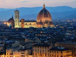 Nightfall in Florence