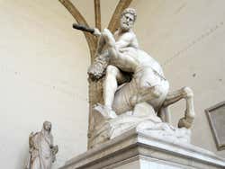 Hercules Fighting the Centaur Nessus
