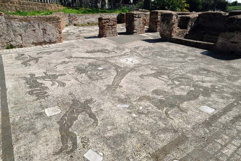 Ostia Antica, mosaicos